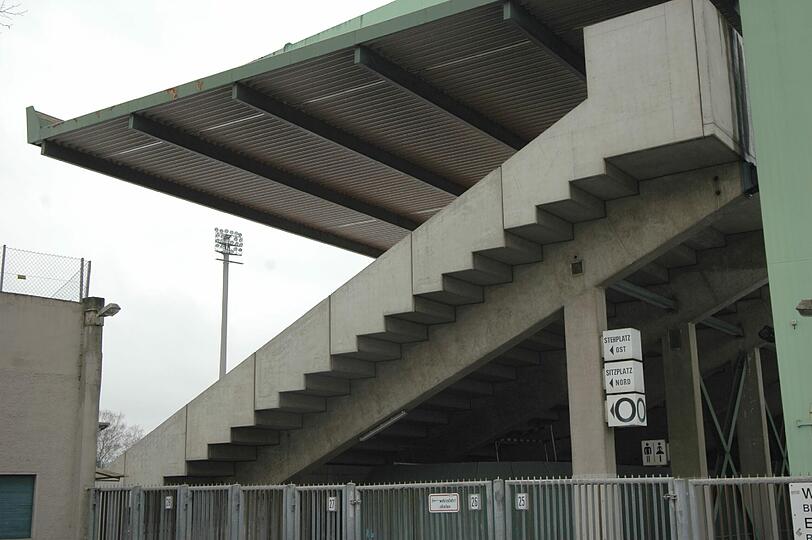 Das Grünwalder Stadion.