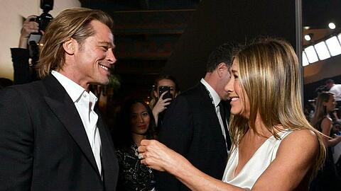 Jennifer Aniston und Brad Pitt trafen sich im Januar 2020 bei den Screen Actors Guild Awards in Los Angeles.