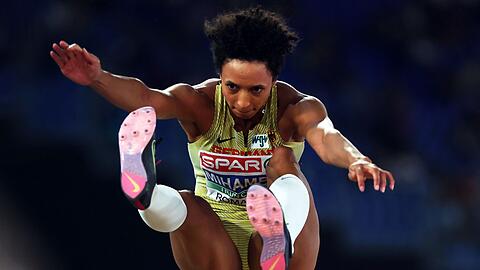 Holte sich den EM-Titel im Weitsprung: Malaika Mihambo.