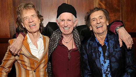 Mick Jagger, Keith Richards und Ronnie Wood (v.l.) konnten f&uuml;r ihr Album zahlreiche Gaststars gewinnen.