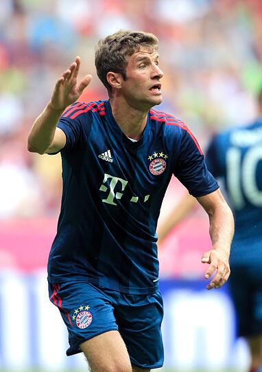 THOMAS MÜLLER, NOTE 4: Kam für Robben. Richtig ins Spiel fand er während seiner 30 Minuten aber nicht.