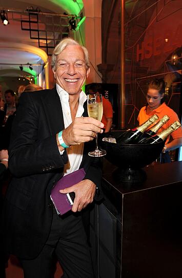 Jo Groebel bei der HSE24 Champagner Bar auf der Nacht der Medien in München am 16.10.2013