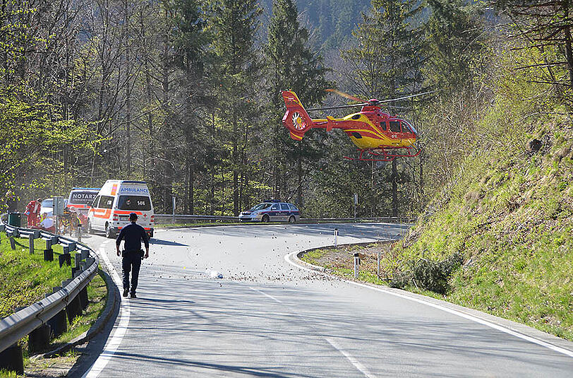 Die Bilder vom Horror-Crash in Kufstein...