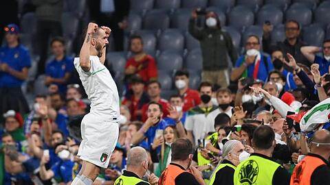Will mit Italien jubeln und ins EM-Finale: Leonardo Bonucci.