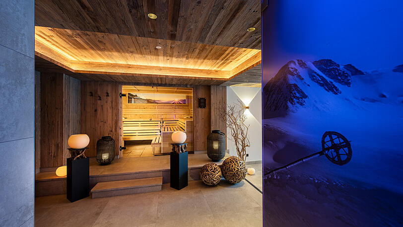 Kräutersauna Hotel das Alois in Tux im Zillertal.
