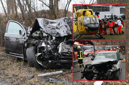Die Bilder vom Unfallort.