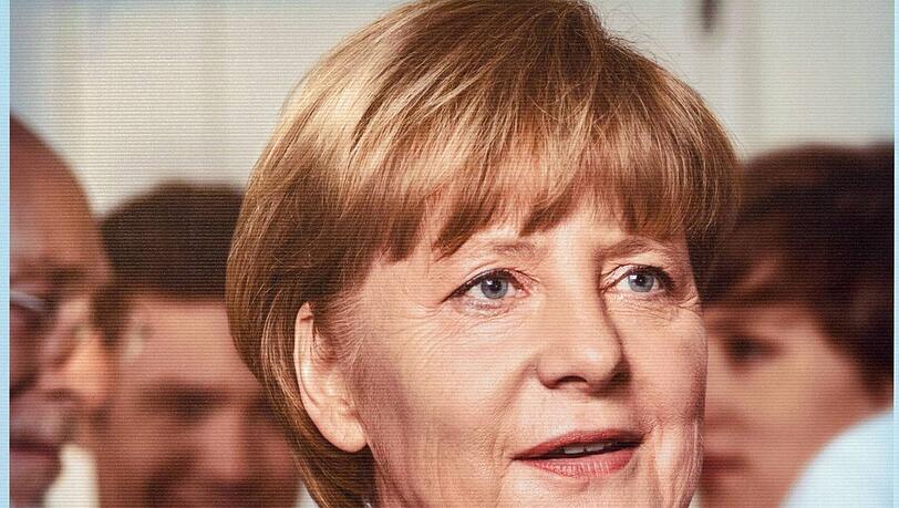 Ist das jetzt ein Ausschnitt des Plakats der CDU oder der SPD? Antwort: Es ist das der CDU - hier guckt Angela Merkel freundlicher. Ist das jetzt ein Ausschnitt des Plakats der CDU oder der SPD? Antwort: Es ist das der CDU - hier guckt Angela Merkel freundlicher.