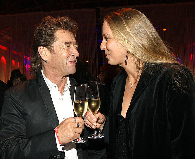 Sänger Peter Maffay (66) und seine Tania (40)