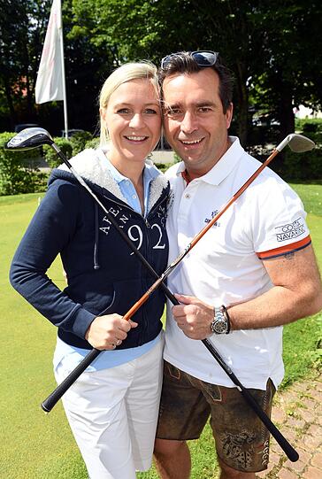 Falk Raudies mit Freundin Andrea Mühlbauer