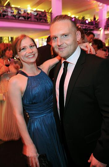 Josefin Preuß mit Axel Stein