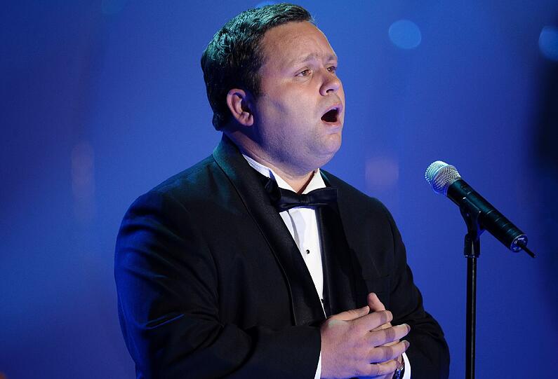 Der britische Tenot Paul Potts.