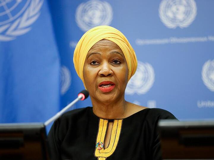 Phumzile Mlambo-Ngcuka, Geschäftsführerin der Frauenorganisation UN Women der Vereinten Nationen im UN-Hauptquartier in New York, beklagt noch immer Vorurteile gegenüber Frauen. Auch in den Parlamenten der Welt sind Frauen immer noch weitgehend unterrepräsentiert.
