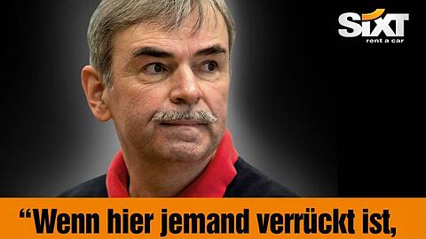 Sixt-Werbung mit dem aus der Psychiatrie entlassenen Gustl Mollath