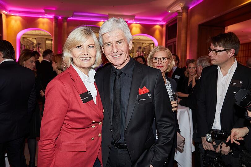 Frederic Meisner und Ehefrau Yvonne