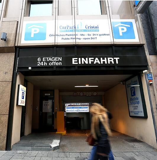 Das Verlierer-Parkhaus. Die Bilder.