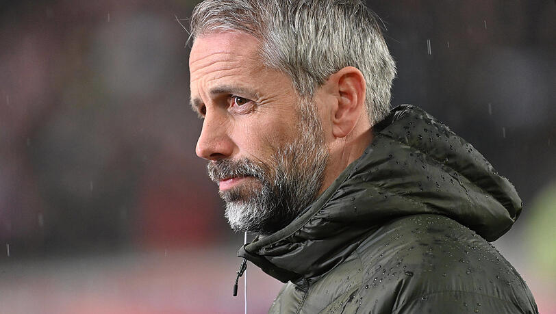 BVB-Coach Marco Rose. BVB-Coach Marco Rose.
