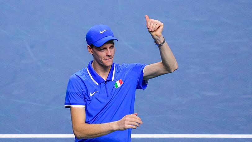 Jannik Sinner hat Italien wieder zum Sieg im Davis Cup geführt.