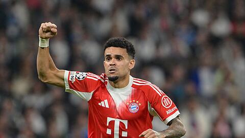 Luis D&iacute;az feiert sein 1:0.