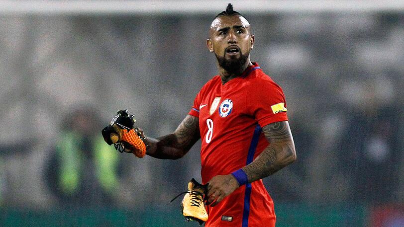 Seit Juli 2015 beim FC Bayern: Chile-Star Arturo Vidal.