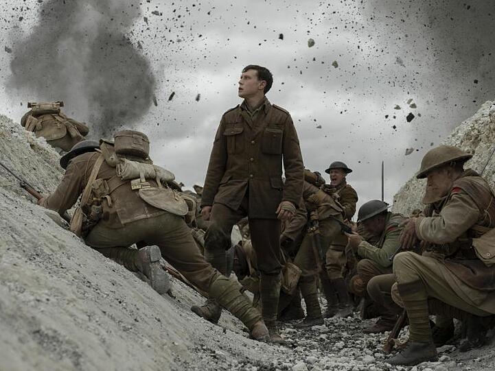 Der britische Newcomer George MacKay spielt eine der Hauptrollen in dem Weltkriegsdrama "1917" von Sam Mendes.