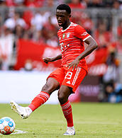 Innenverteidiger des FC Bayern: Tanguy Nianzou. Innenverteidiger des FC Bayern: Tanguy Nianzou.