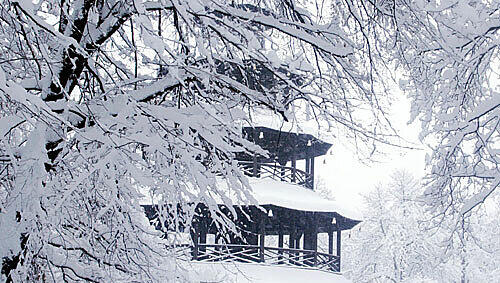 Liegt an Weihnachten Schnee auf dem Chinesischen Turm? Die Experten sind sich uneins Liegt an Weihnachten Schnee auf dem Chinesischen Turm? Die Experten sind sich uneins