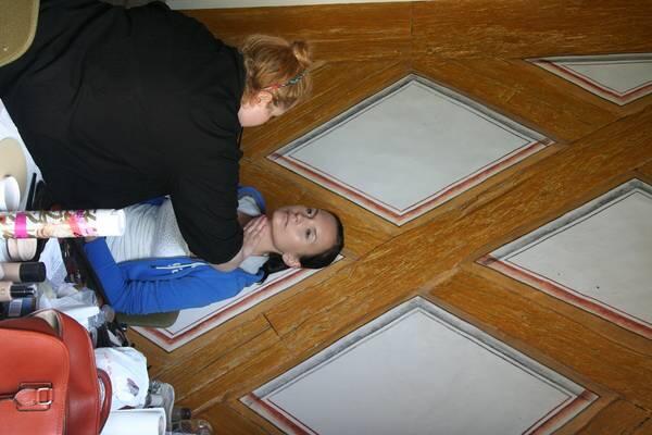 Bilder vom Making- of: Die Aufnahmen für den Jungbauernkalender 2013 in Bayern fanden im Mai statt