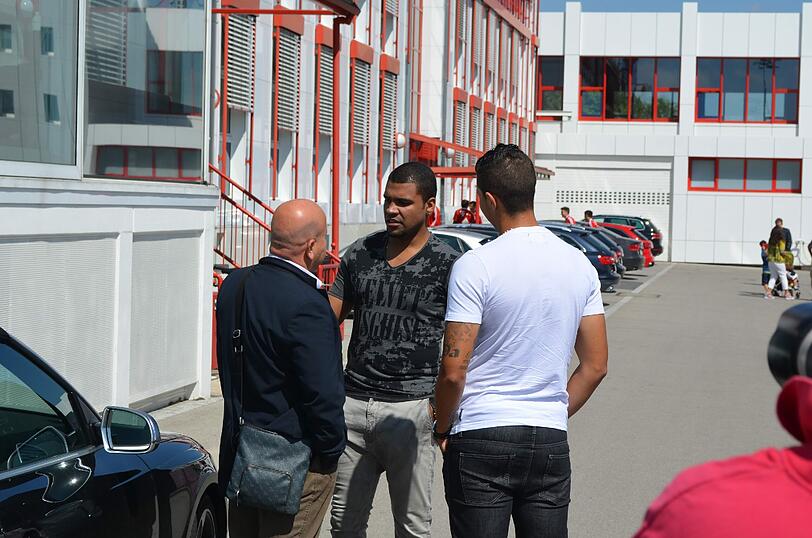 Ex-Bayern-Profi Breno beim Training der U23 des FC Bayern.