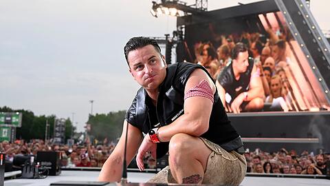 Andreas Gabalier spielte am Samstag in Riem