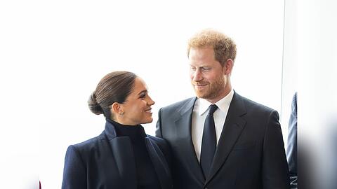 Prinz Harry und seine Ehefrau, Herzogin Meghan.