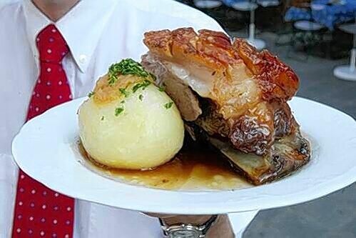 Liebstes Gericht der Franken: ein Schäufele.