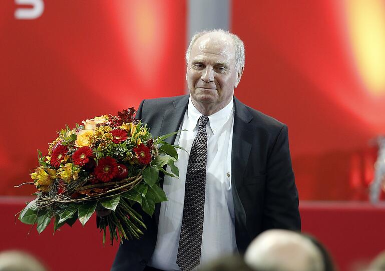 Er ist wieder da - und wieder gewählt: Uli Hoeneß.
