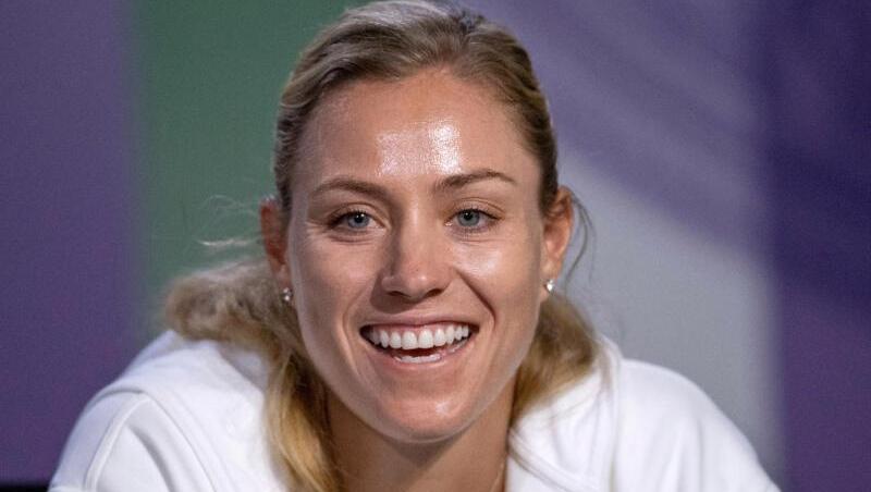 Angelique Kerber freut sich auf Wimbledon. Angelique Kerber freut sich auf Wimbledon.