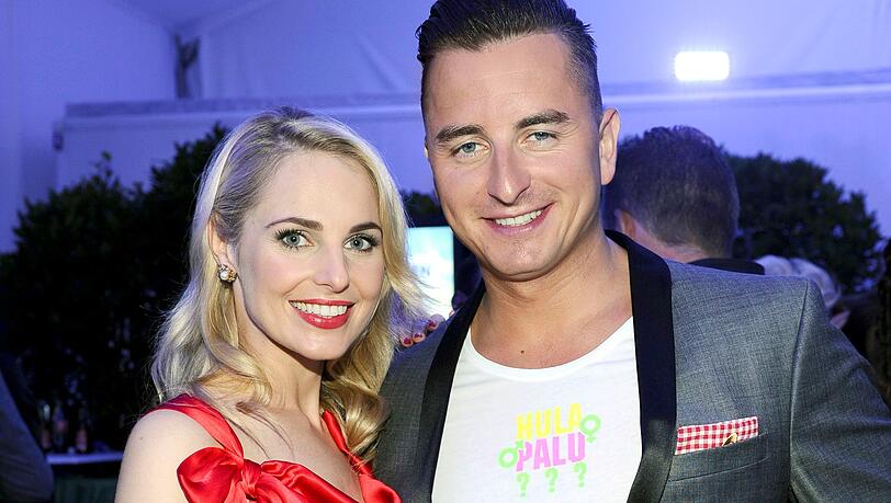 Andreas Gabalier und Ex-Freundin Silvia Schneider.