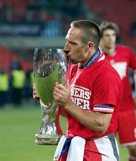 FC Bayern gewinnt den Supercup gegen Chelsea: Die Jubelbilder