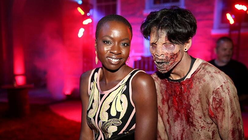Lässt sich nicht mehr von Zombies beeindrucken: "The Walking Dead"-Star Danai Gurira Lässt sich nicht mehr von Zombies beeindrucken: "The Walking Dead"-Star Danai Gurira