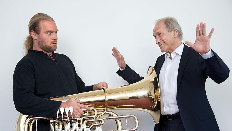 Andreas Martin Hofmeir und Friedemann Winklhofer. Andreas Martin Hofmeir und Friedemann Winklhofer.