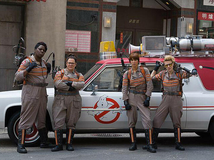 Den Geistern keine Chance: Die vier Mitglieder des weiblichen "Ghostbusters"-Remakes