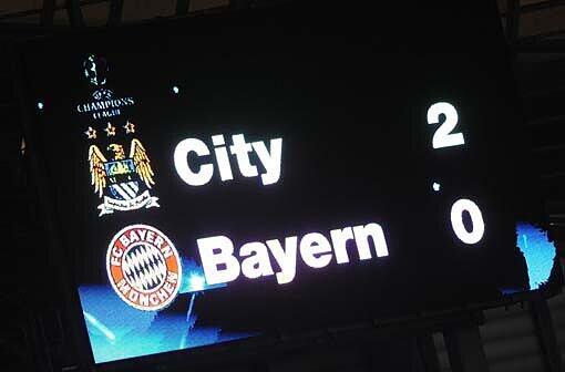 Manchester City gegen Bayern: Die Bilder des Spiels.