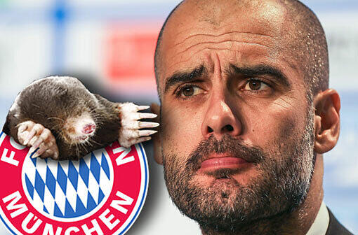 Wer ist der Maulwurf beim FC Bayern? Trainer Pep Guardiola sucht das Informations-Leck und will hart durchgreifen.