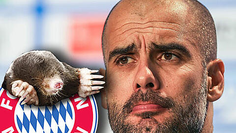 Wer ist der Maulwurf beim FC Bayern? Trainer Pep Guardiola sucht das Informations-Leck und will hart durchgreifen.