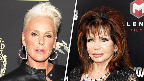 Brigitte Nielsen (li.) und Jackie Stallone verband eine gemeinsame Vergangenheit.