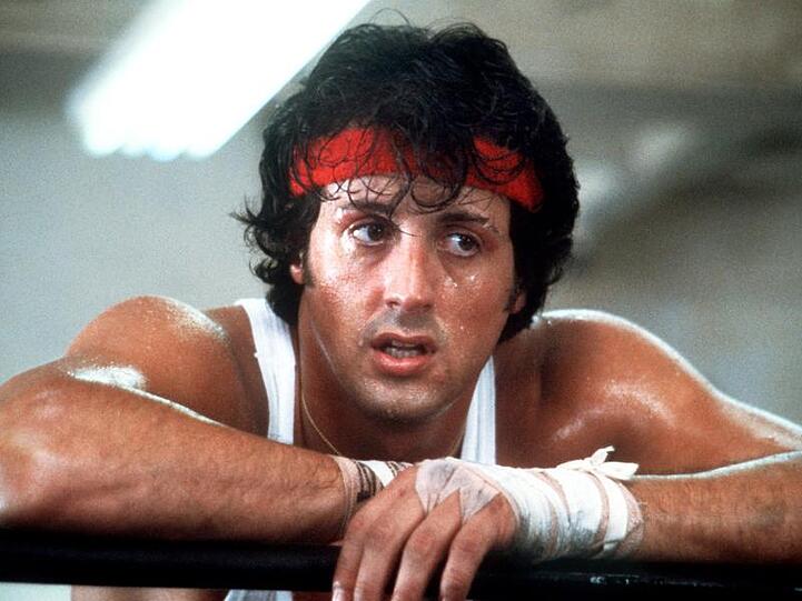 Sylvester Stallone wurde vor allem durch seine Rocky-Filme berühmt.
