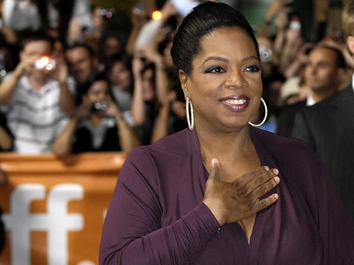 Den ersten Platz in der "Forbes"-Liste der einflussreichsten Promis zurückerobert: Talkmasterin Oprah Winfrey