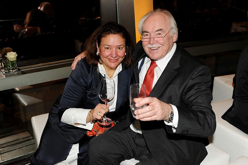 Mercedes und Dieter Hanitsch auf der 181 Trüffel-Küchenparty.