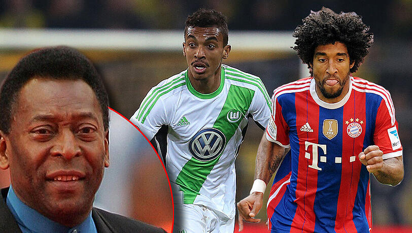 Pelé findet, dass Gustavo die bessere Wahl für Scolari bei der WM 2014 ist. Pelé findet, dass Gustavo die bessere Wahl für Scolari bei der WM 2014 ist.