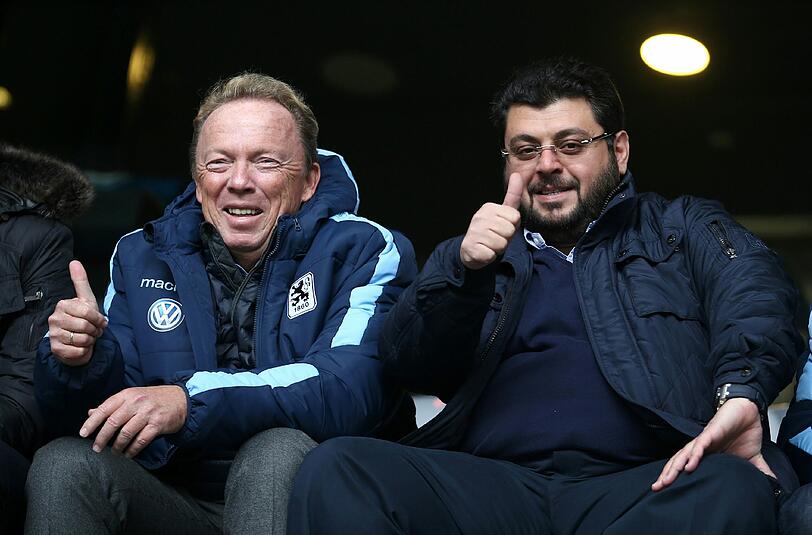 Der Investor ist in der Stadt und wird sich das Heimspiel gemeinsam mit Präsident Peter Cassalette anschauen. (Archivbild)