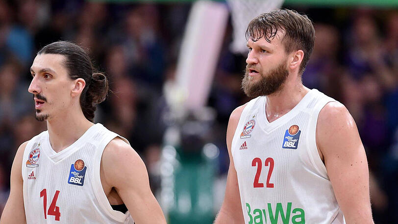 "Das müssen wir besser machen", sagt Bayerns Danilo Barthel (rechts).