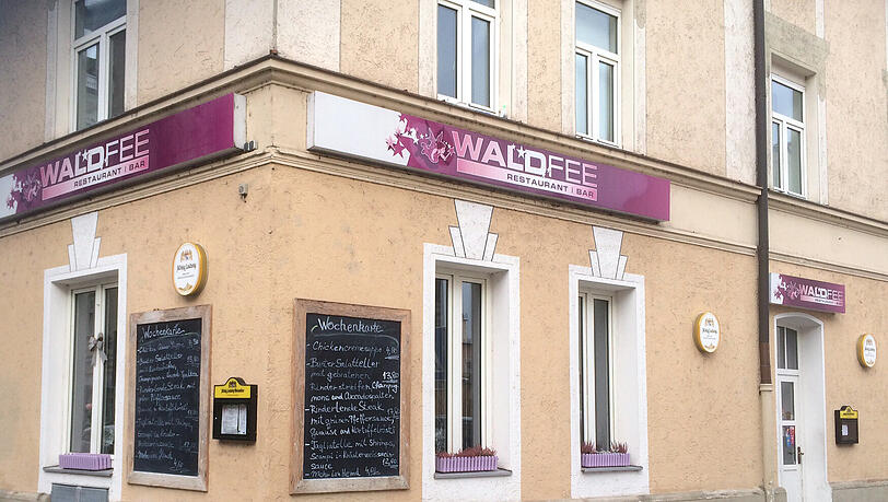 Das Restaurant Waldfee in der Occamstraße. Das Restaurant Waldfee in der Occamstraße.