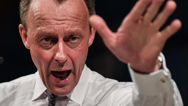 Friedrich Merz verteidigt das Karlsruher Urteil zur EZB. Friedrich Merz verteidigt das Karlsruher Urteil zur EZB.